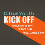 Citrus Youth Kickoff Graphic